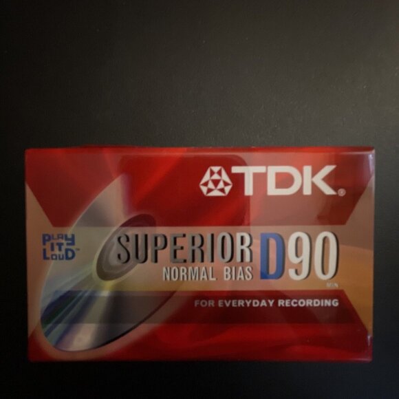 8 - TDK D-90 Type I normal Bias SEALED Cassette Tapes - 8 total tapes - Picture 2 of 5